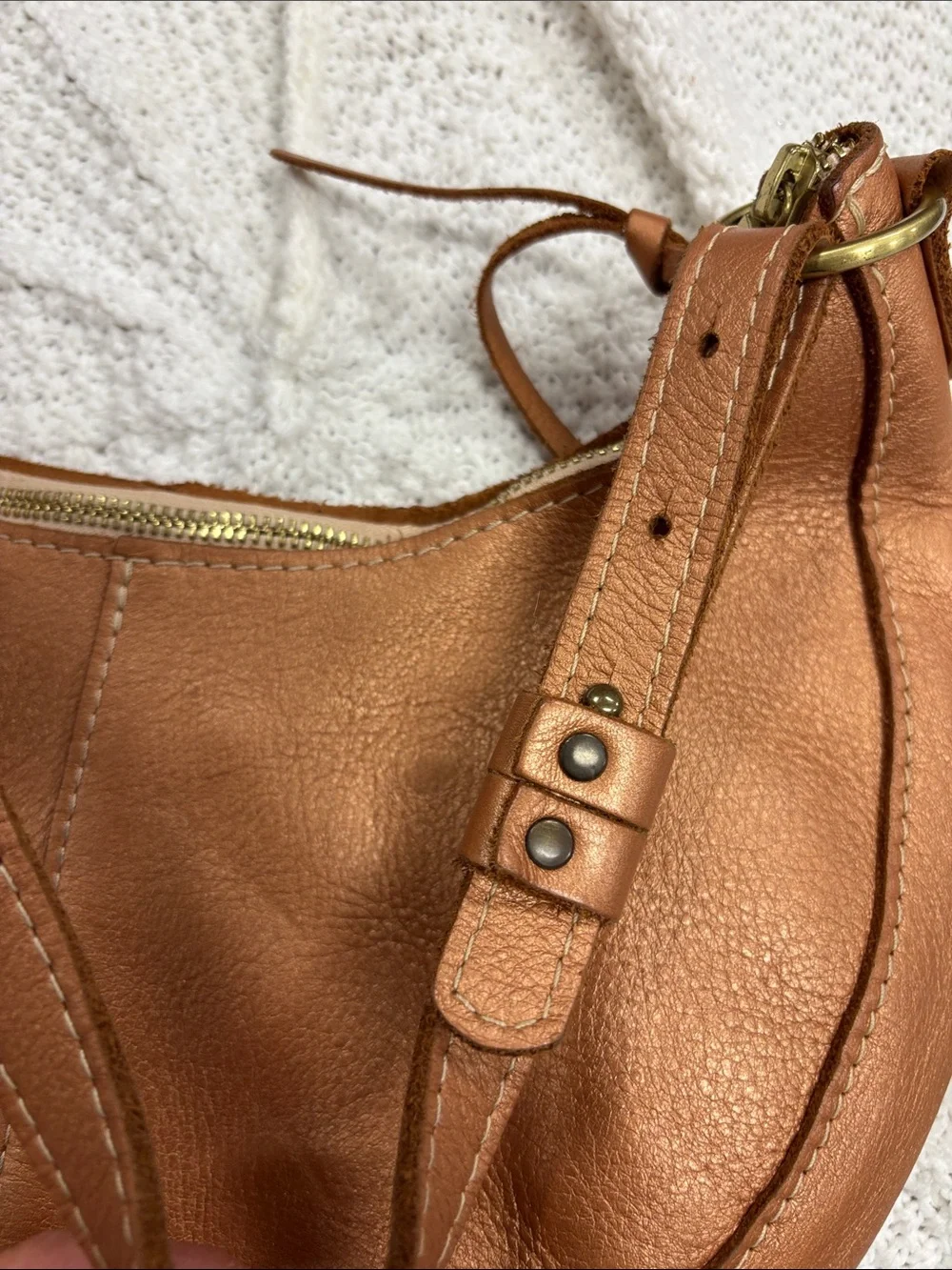 Unicorn Portland Leather Goods  Nova Bag with Tassel Pouch